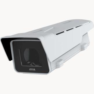 Câmera AXIS P1387-BE com 5 MP em áreas externas