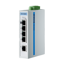 Switch Ethernet Não Gerenciado Advantech EKI-5525I com 5 Portas FE